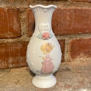 Precious Moments Love is Kind vase